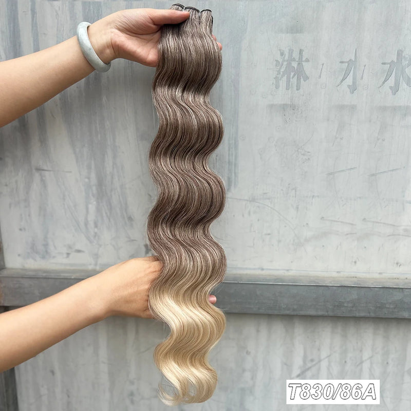 Synthetic High Temperature Soft Hair Extensions