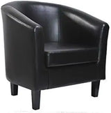 Relaxing PU Leather Tub Chair