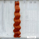 Synthetic High Temperature Soft Hair Extensions