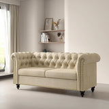 Large Button Back Sofa