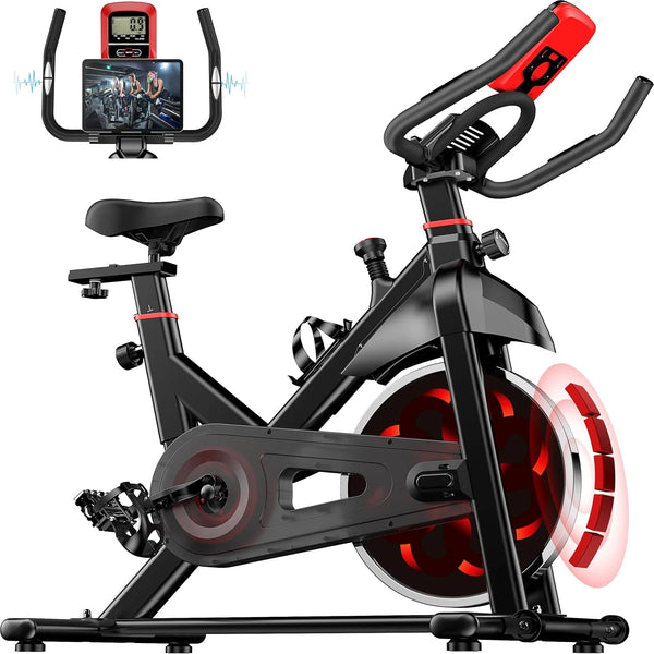 Ergometer Adjustable Magnetic Resistance  Exercise Bicycle