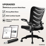 Flip-up Armrests Height Adjustable Office Chair