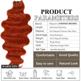 Synthetic High Temperature Soft Hair Extensions