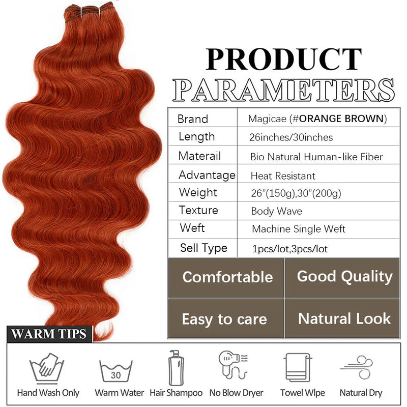 Synthetic High Temperature Soft Hair Extensions