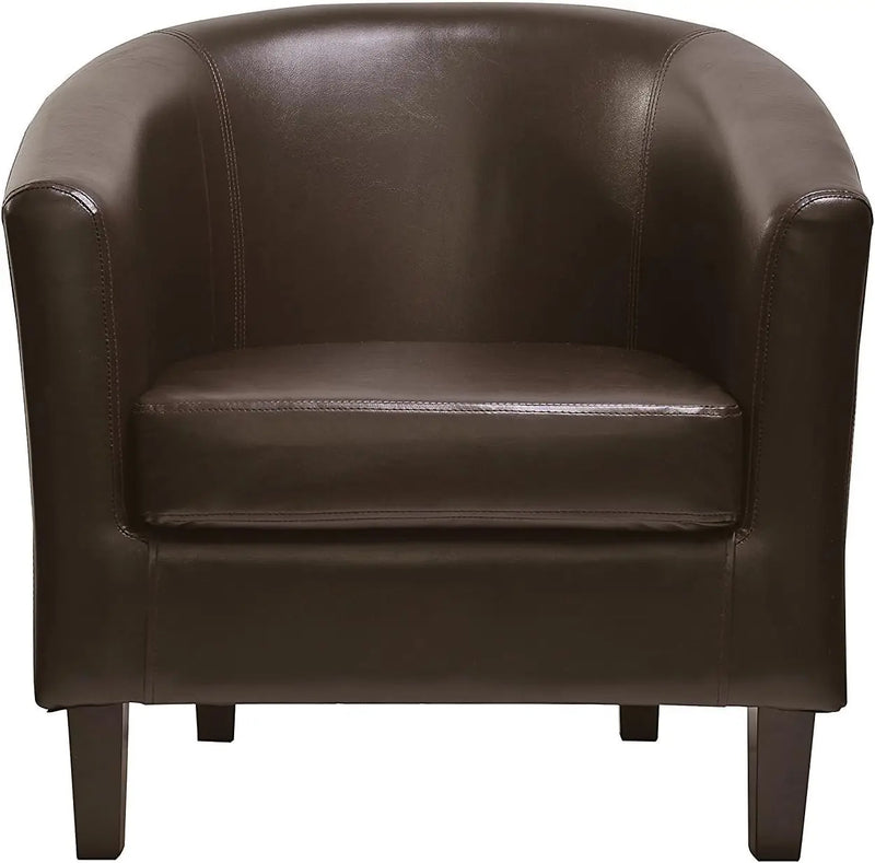 Relaxing PU Leather Tub Chair