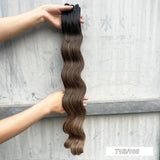 Synthetic High Temperature Soft Hair Extensions