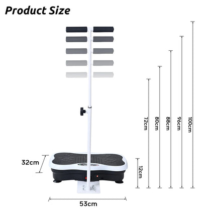 Vibration fitness platform massage machine