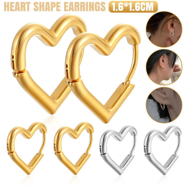 Heart Shape Design Earrings