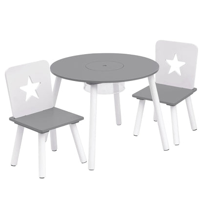Children's table & 2 chairs set