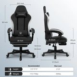 Computer Desk Chair with Pocket Spring Cushion