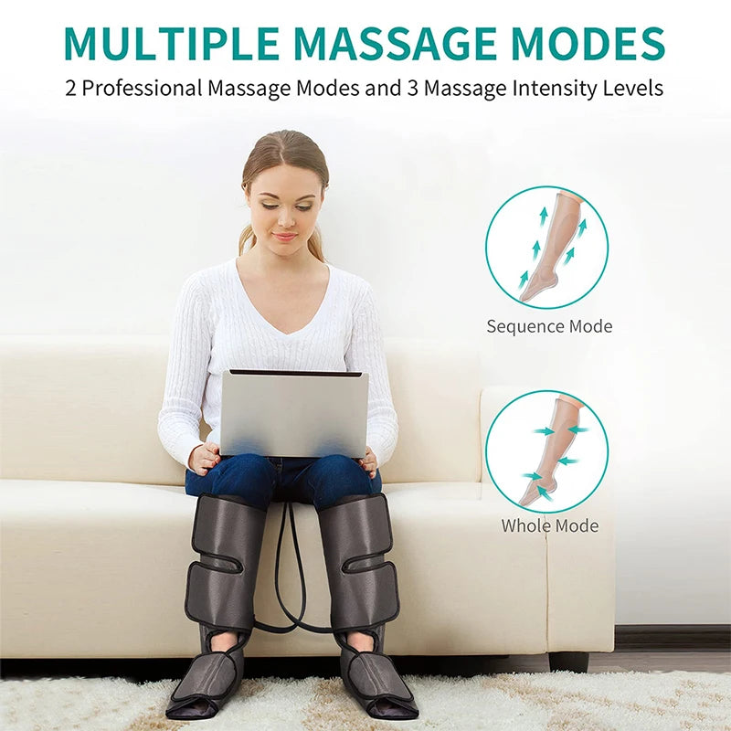 Electric Air Pressure Stereo Circulation Leg Massager