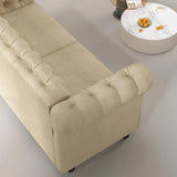 Large Button Back Sofa
