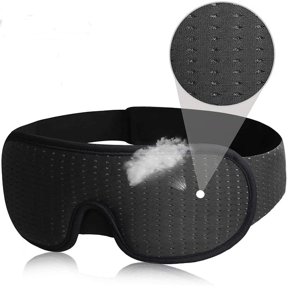 Soft 3d memory foam padded blindfold