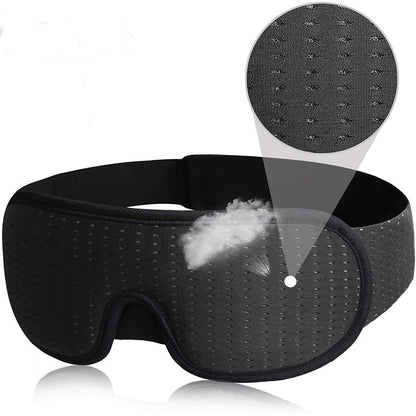 Soft 3d memory foam padded blindfold