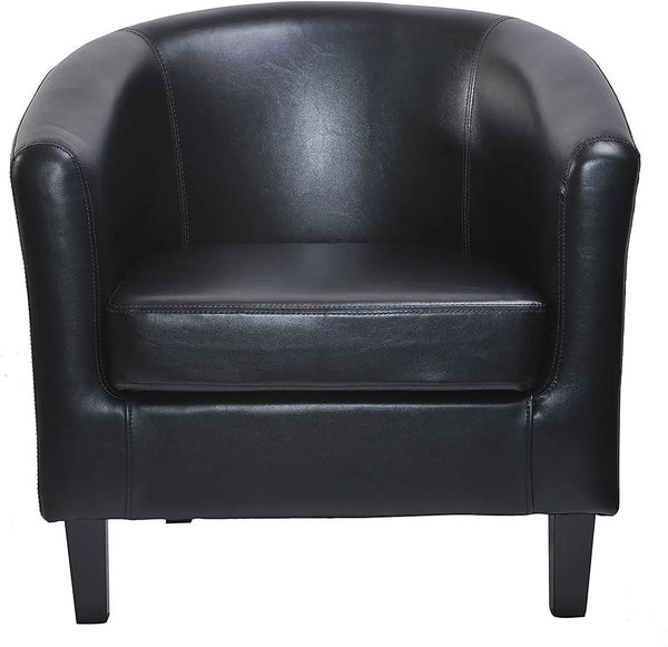 Relaxing PU Leather Tub Chair