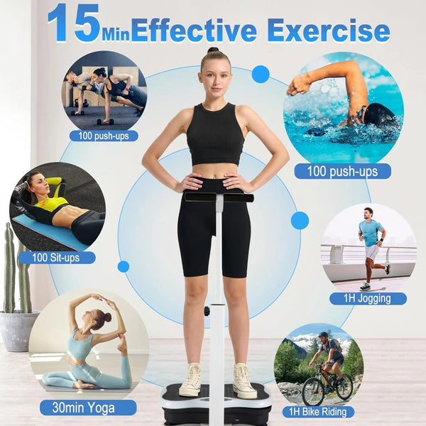 Vibration Fitness Platform Massage Machine