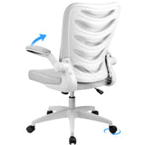 Flip-up Armrests Height Adjustable Office Chair