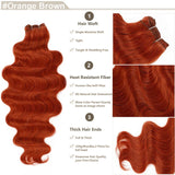Synthetic High Temperature Soft Hair Extensions