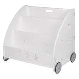 Children's Wheels Storage Bookshelf