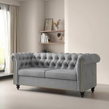Large Button Back Sofa