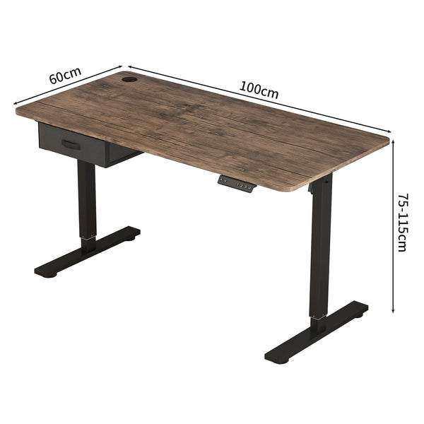 Height Adjustable Electric Computer Desk