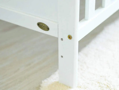 Wooden baby cot bed set
