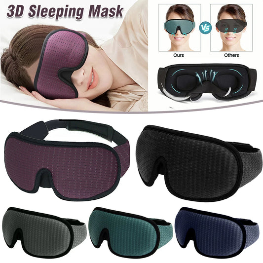 Soft 3d memory foam padded blindfold