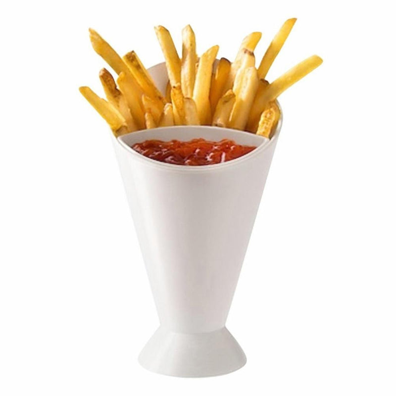 2 in 1  French Fries Cup Holder