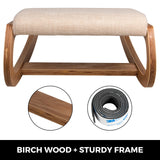 Rocking Wood Knee Computer Chair