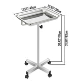32-51 Inch Mayo Stand with Adjustable Height