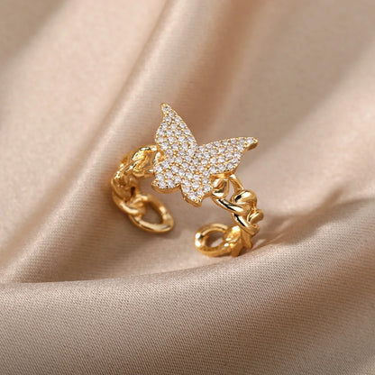 Adjustable Stainless Steel Ring