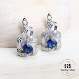Blue Zirconia Women Jewelry Set
