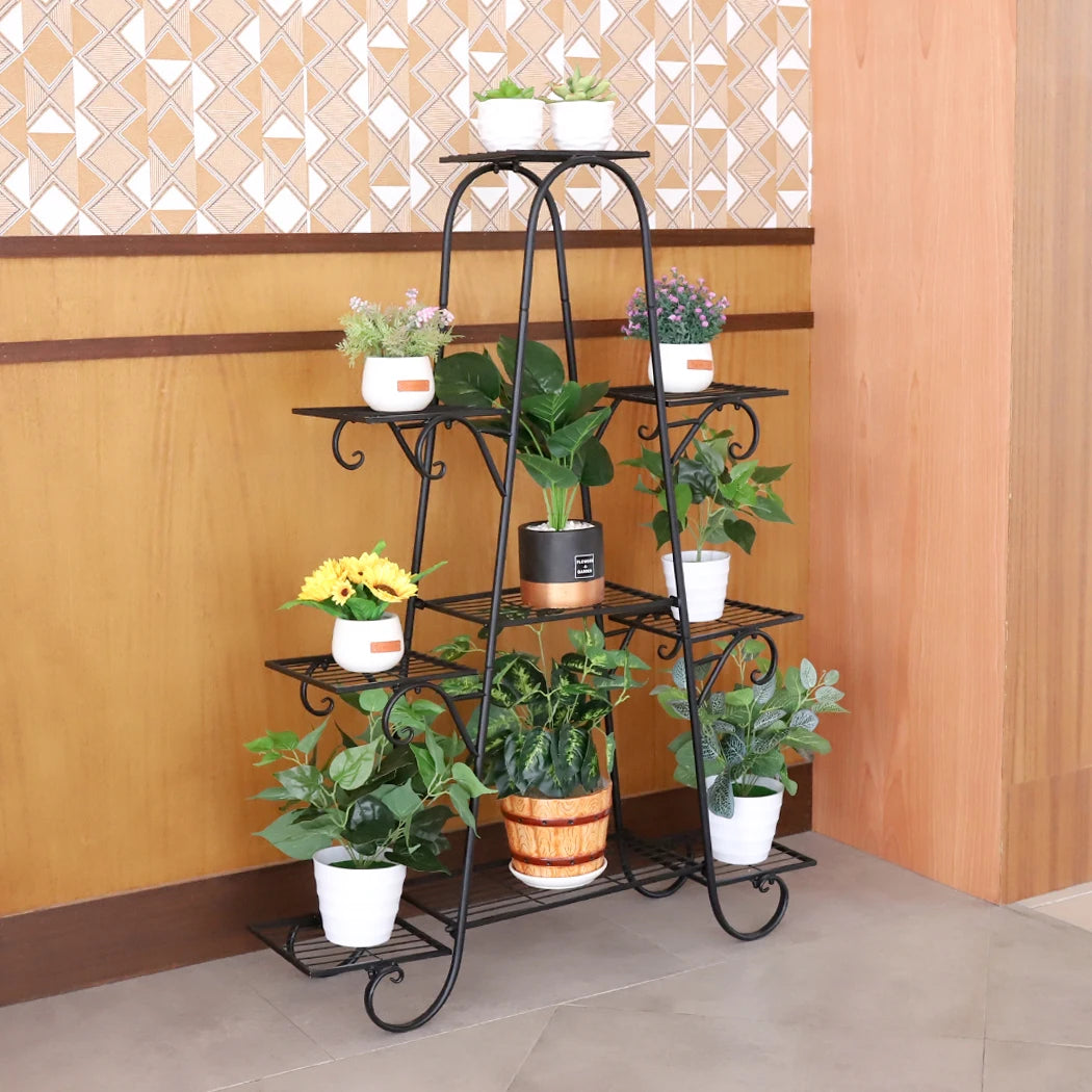 Outdoor multilayer potted planter