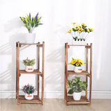 Wooden 8 Tiers Garden Plant Stand