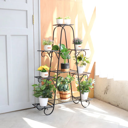 Outdoor multilayer potted planter
