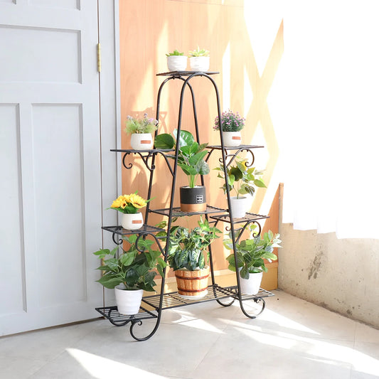 Outdoor multilayer potted planter
