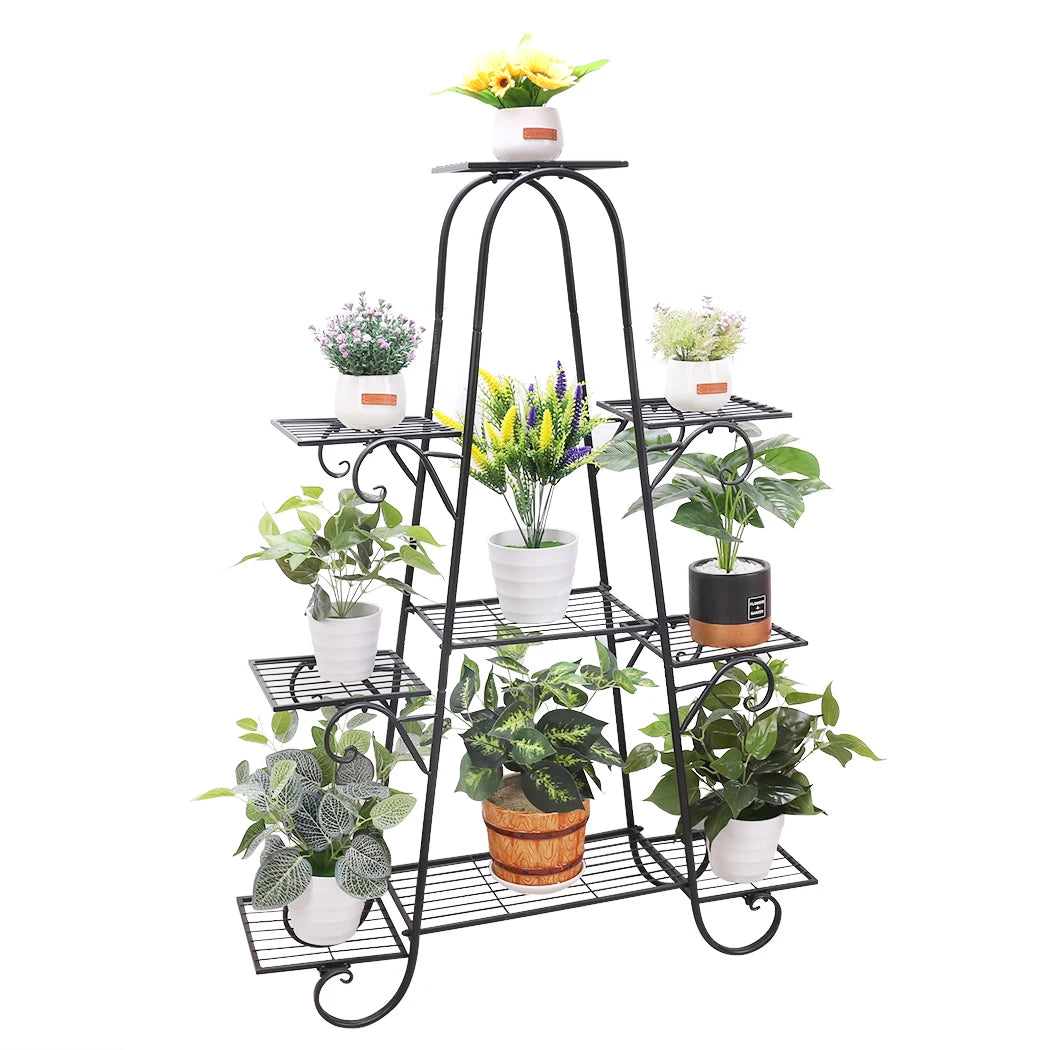 Outdoor multilayer potted planter