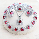 Blue Zirconia Women Jewelry Set