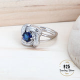 Blue Zirconia Women Jewelry Set