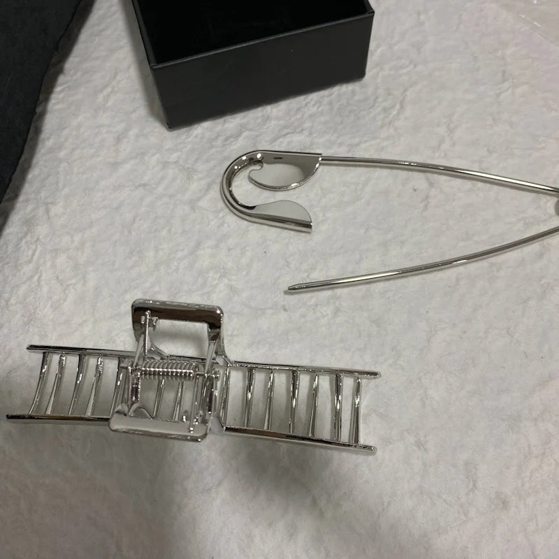 Safety Large Metal Pin Hair Claws
