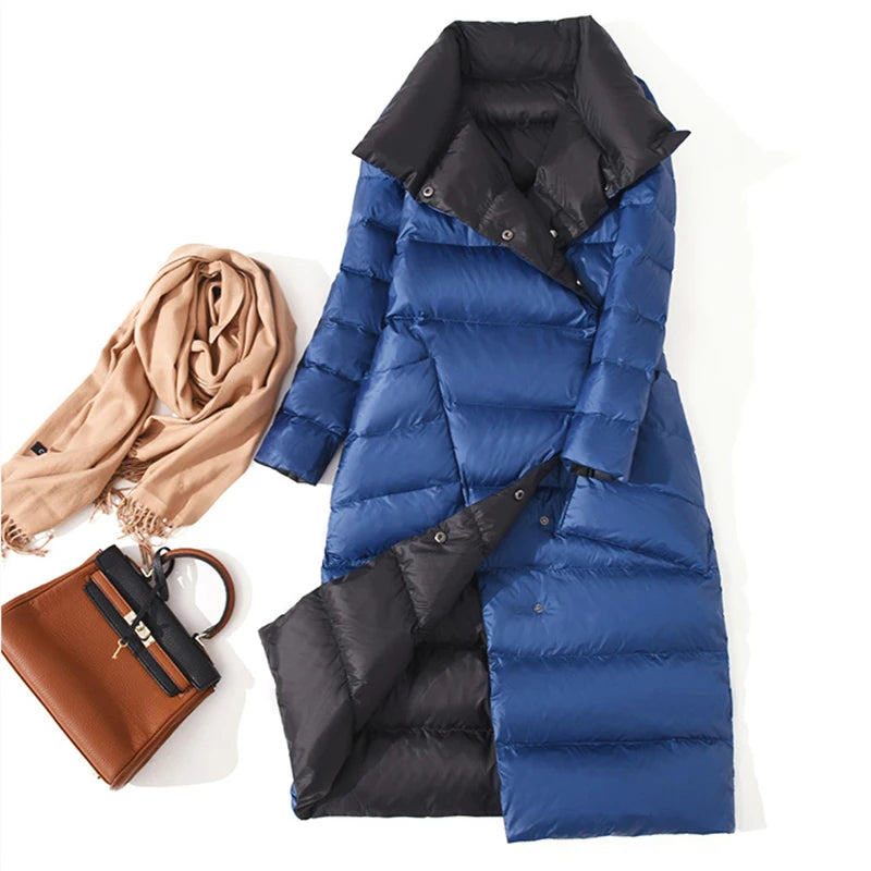 Women's Down Long Winter Coat