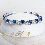 Blue Zirconia Women Jewelry Set