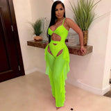 Hollow Out Spaghetti Strap Bodysuit