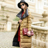 Women's Down Long Winter Coat