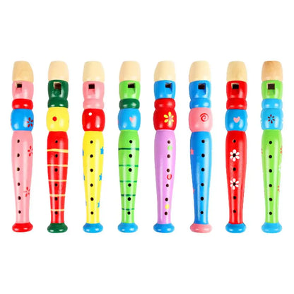 Cartoon wooden flute