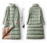 Women's Down Long Winter Coat