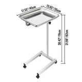 32-51 Inch Mayo Stand with Adjustable Height