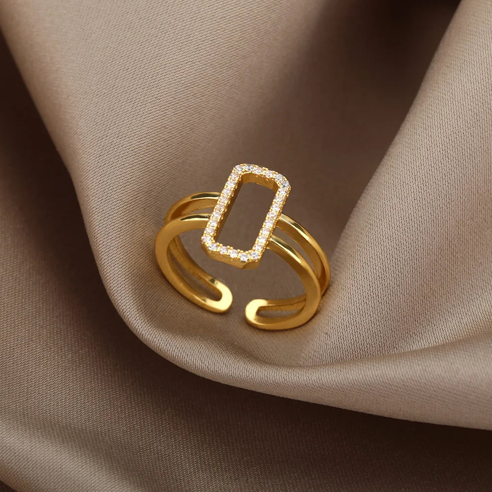 Adjustable Stainless Steel Ring