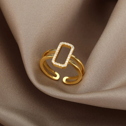 Adjustable Stainless Steel Ring