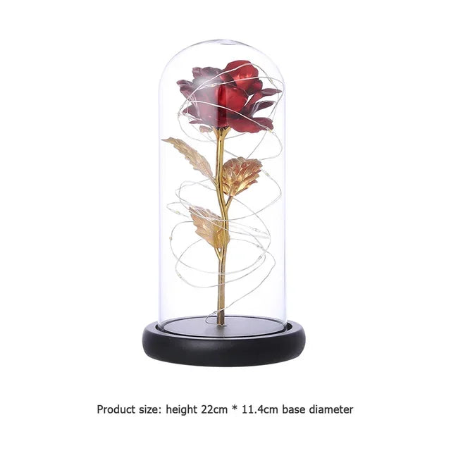 Led rose artificial flowers